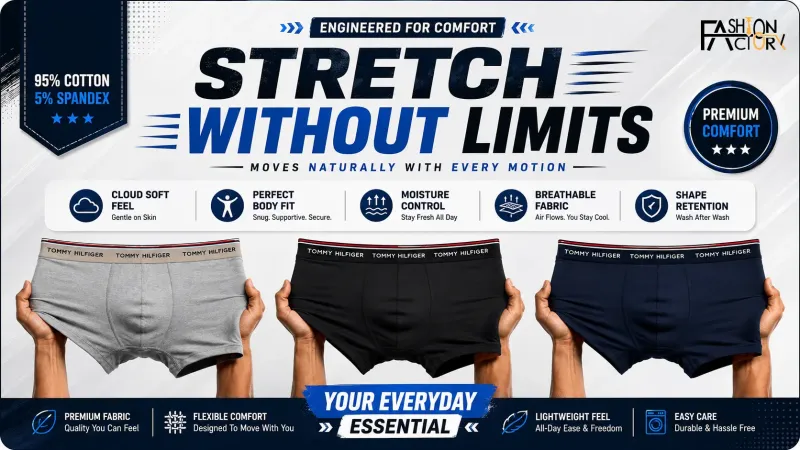 Premium boxers — buy the 2 box combo.