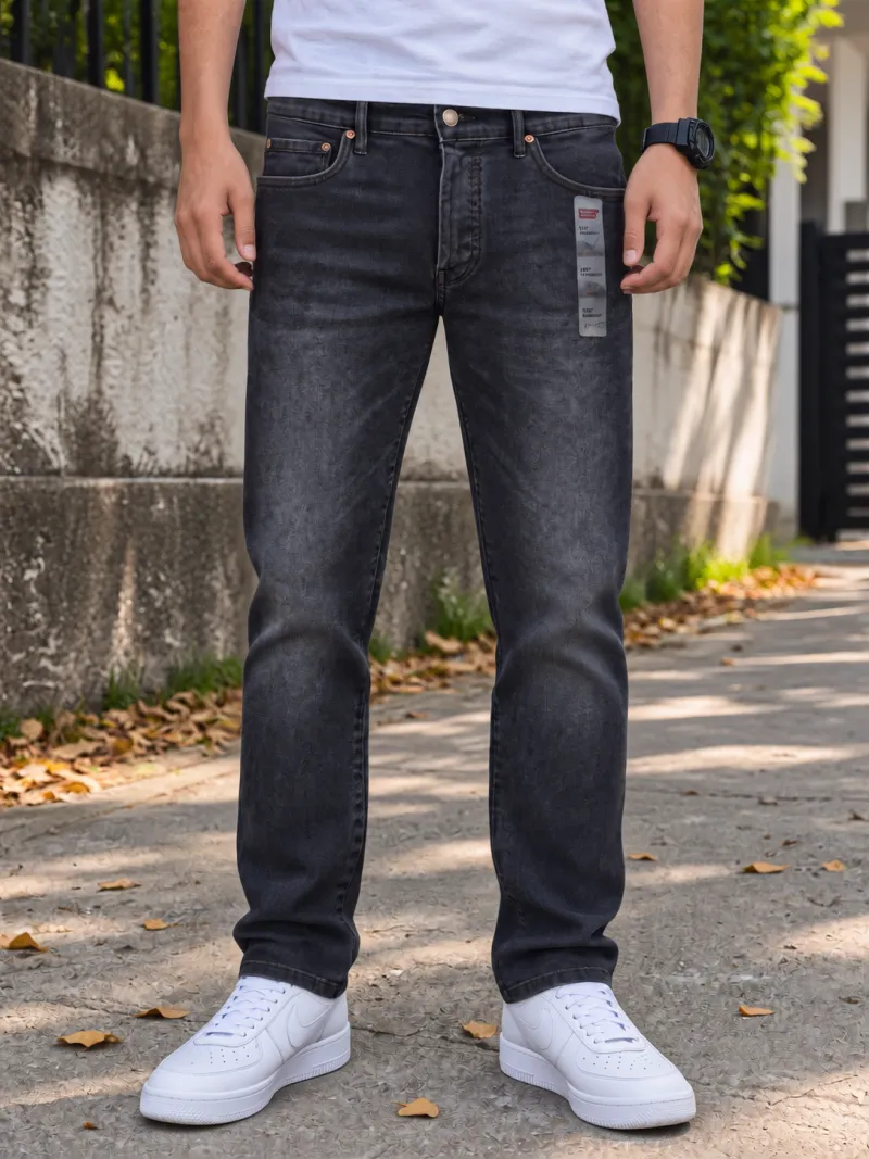 Premium Dark Navy Blue Denim Jeans