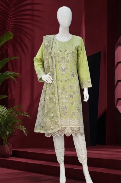 Premium Designer Embroidered 3-Piece Collection