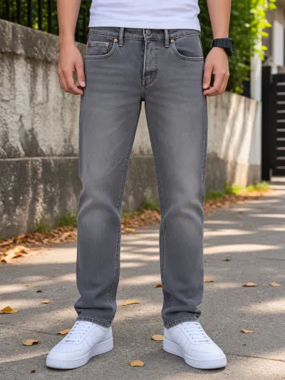 Premium Grey Denim Jeans