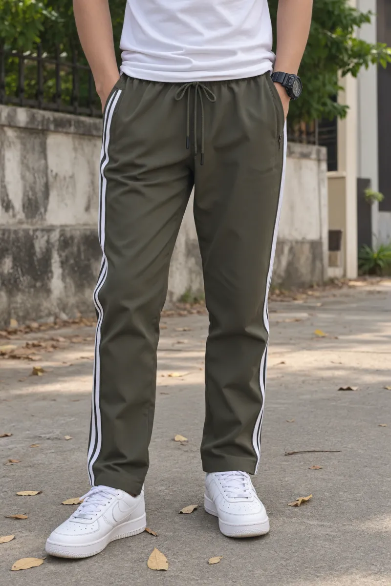 Premium Jogger Trouser -Olive Green