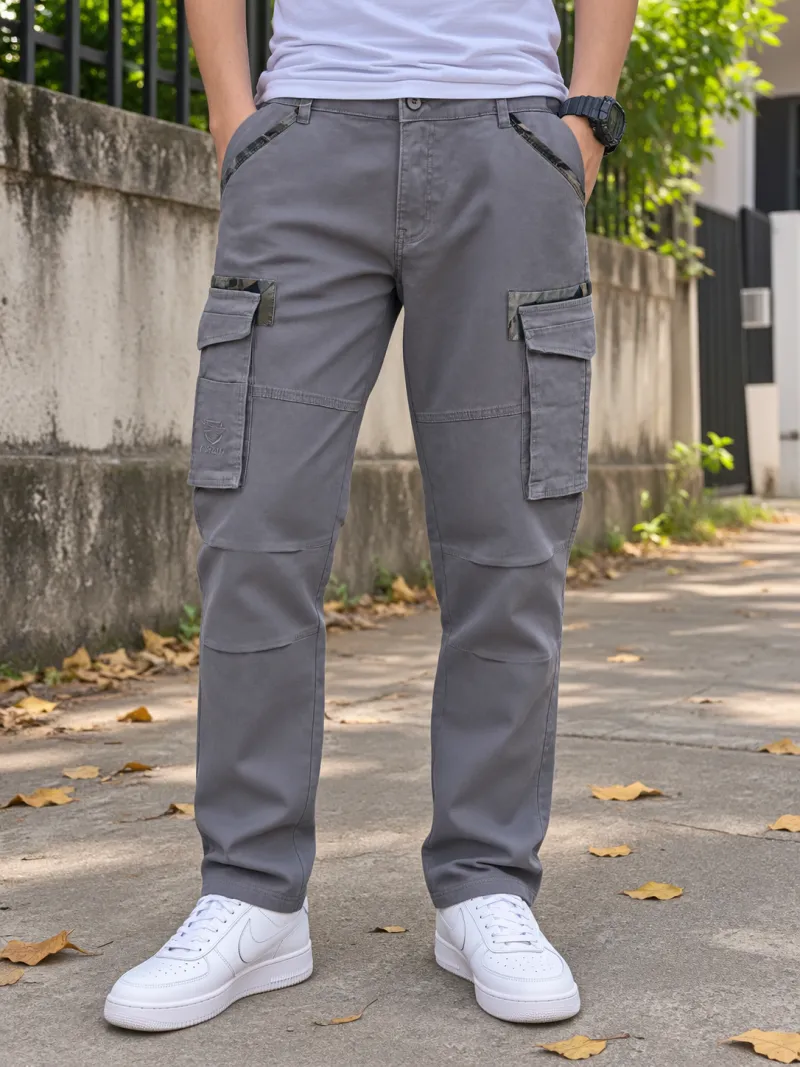 Premium Ash Colour Cargo Pant 