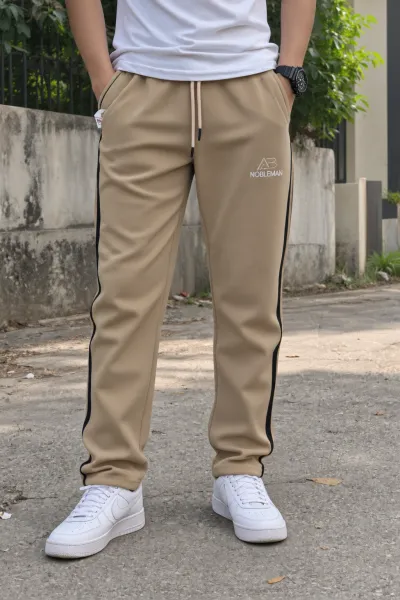 Premium Jogger Trouser - Beige 
