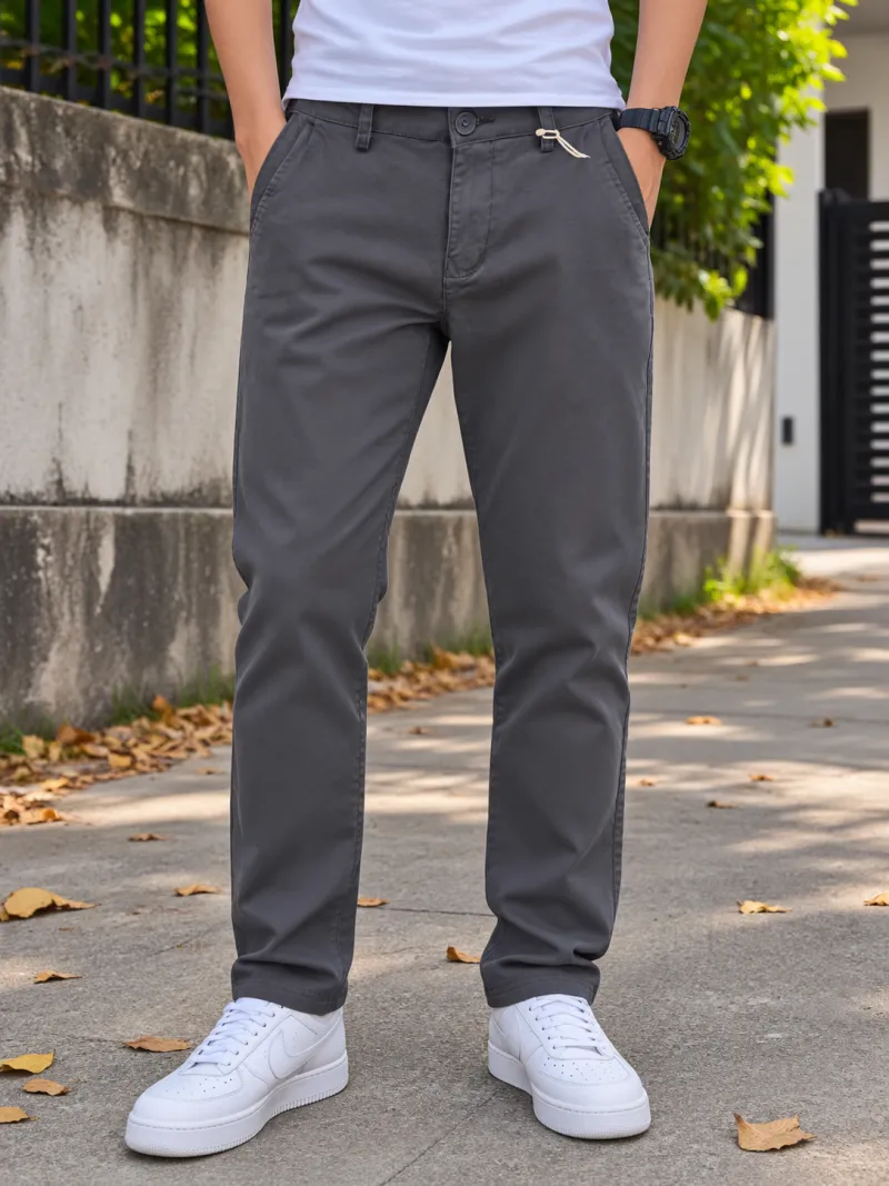 Chino Pant Charcoal Grey