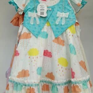 Cute Printed Baby Girl Dress
