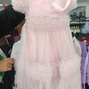 Premium Baby Pink Party Dress