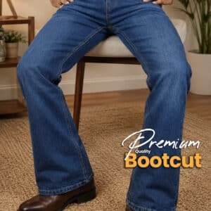Premium Bootcut Pant – Blue